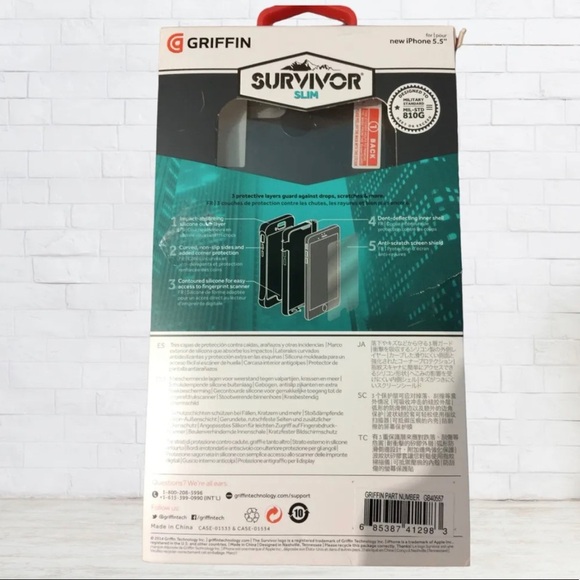 Griffin survivor case for iPhone 6 Plus - Picture 3 of 6